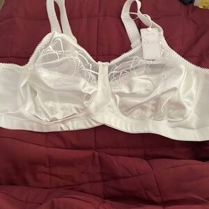 Elomi Full Cup, Cate, 46D, White, Wireless, New with tags